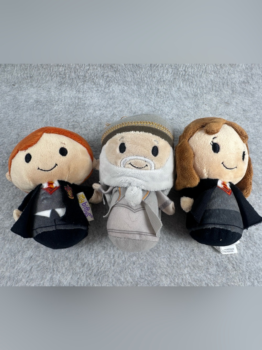 Plush Harry Potter and Friends Stuffed Toy Set - Hermione, Dumbledore, Weasley